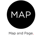 Map and Page logo