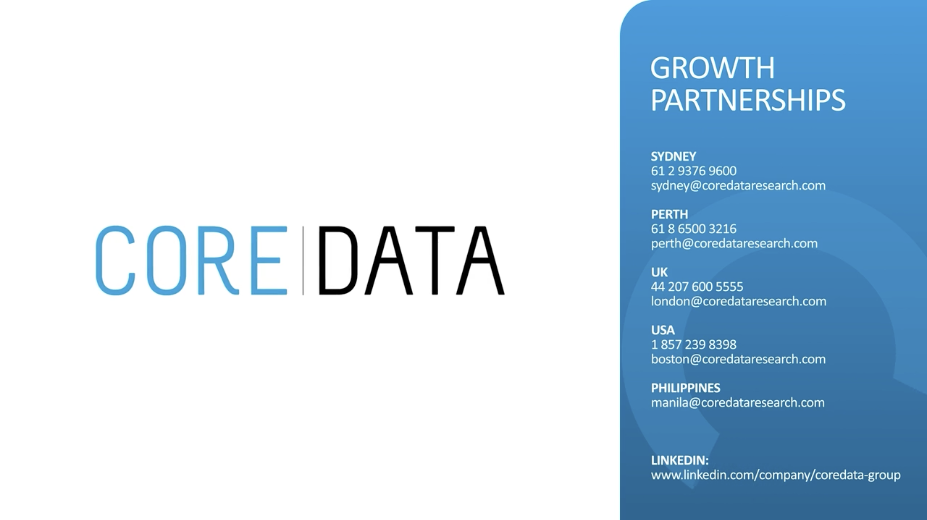 CoreData Offices and Contact Details
